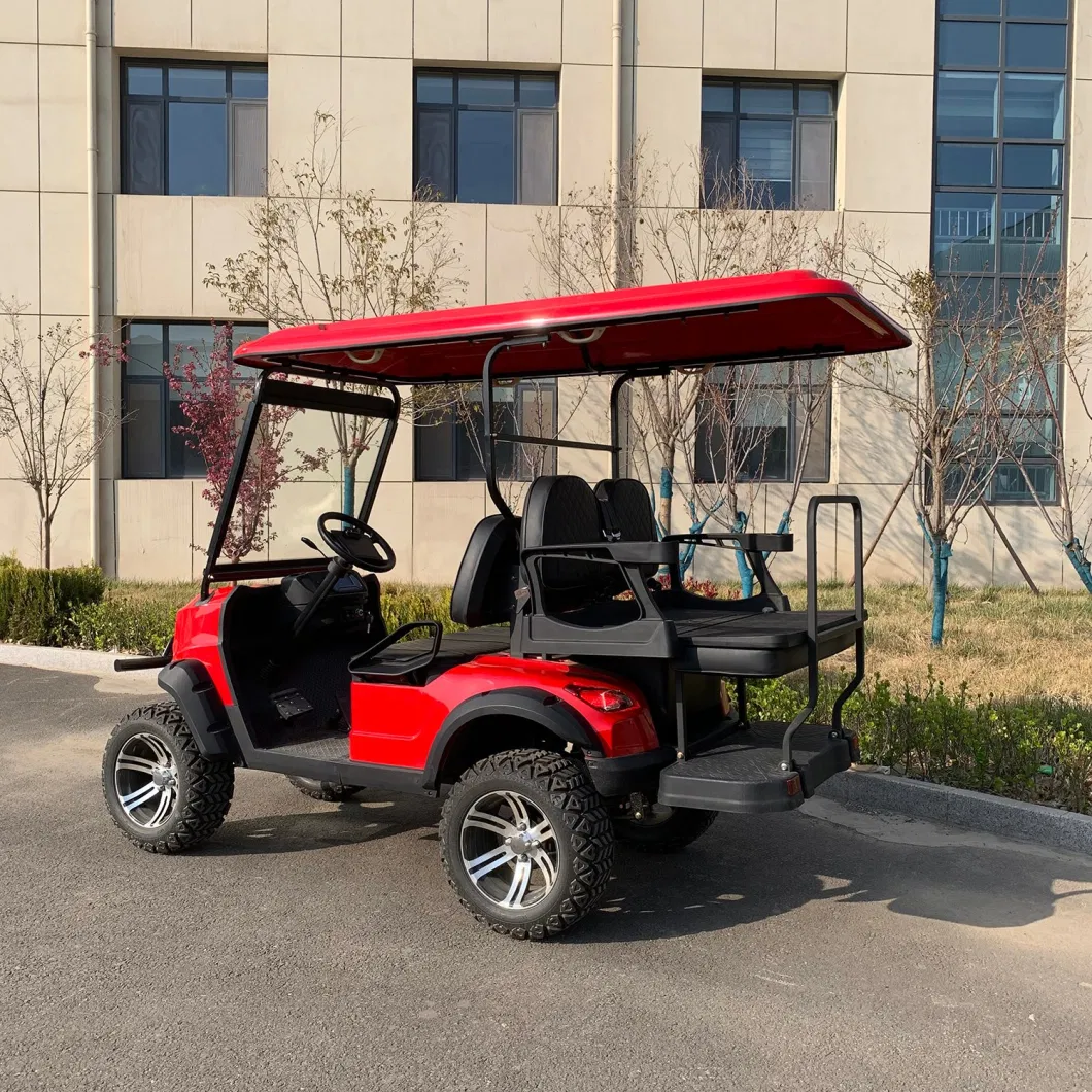 Luxury High Quality OEM/ODM 4 Seat Electric Hunting Lifted Golf Carts