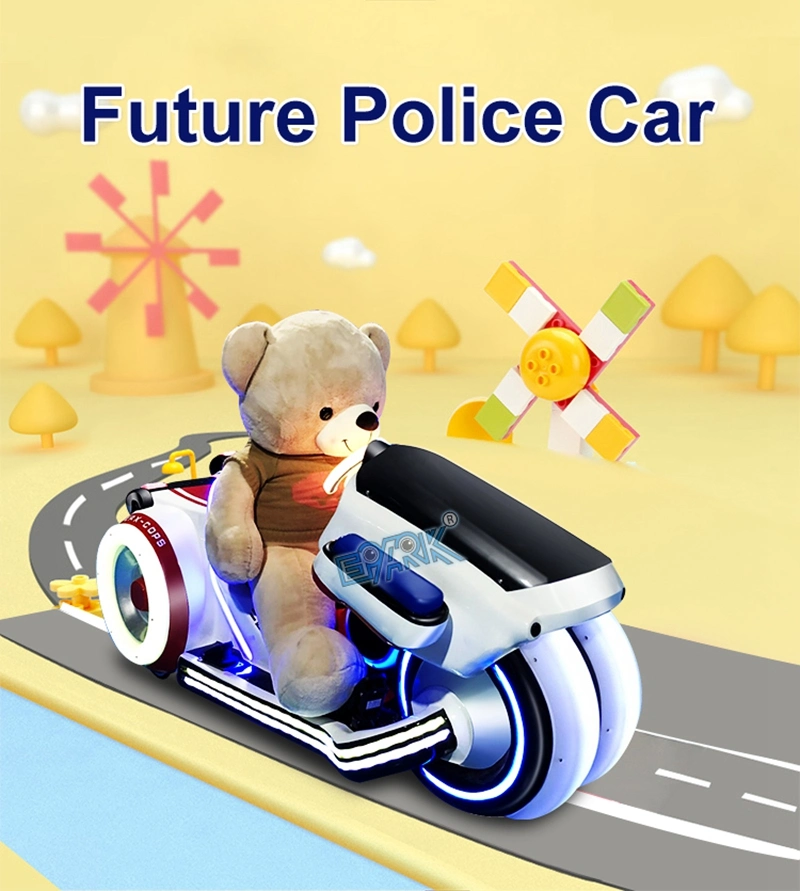 Electric Motorcycle Future Police Car Kids Battery Operated Cars Amusement Bumper Car