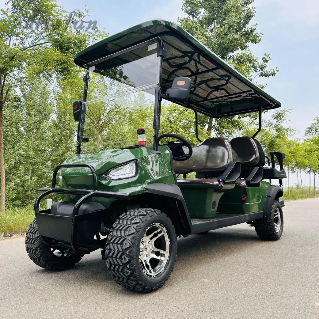 2-8 Seater Electric Powered Lifted Golf Car Utility Vehicle