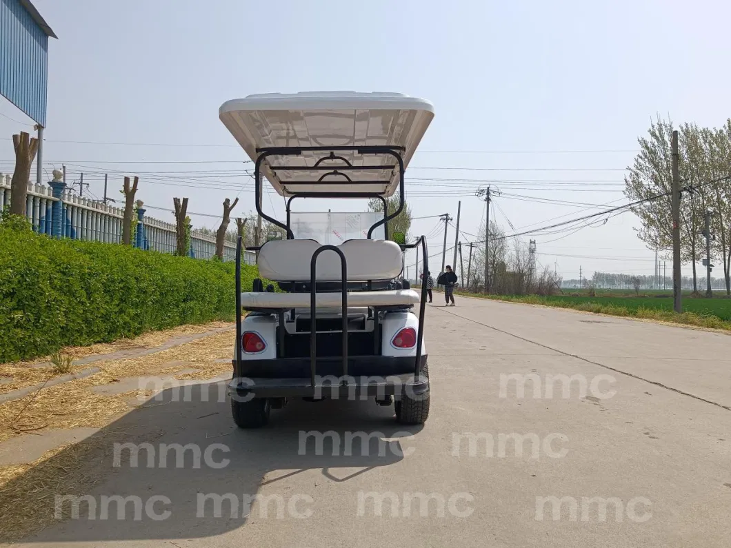 Factory Supply 6 Seats Cheaper Golf Cart/Seat Folds Back Electric Golf Car/Intelligent Utility Electric Vehicle