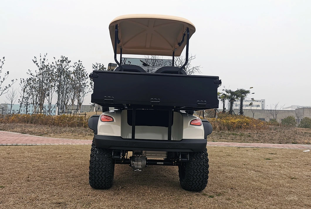 Small Ez Go 72V Electric Utility Golf Cart off Road