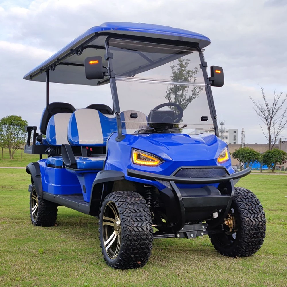 Banpo Automatic Parking 2+2 Seater Solar Panels off Road Electric Golf Cart