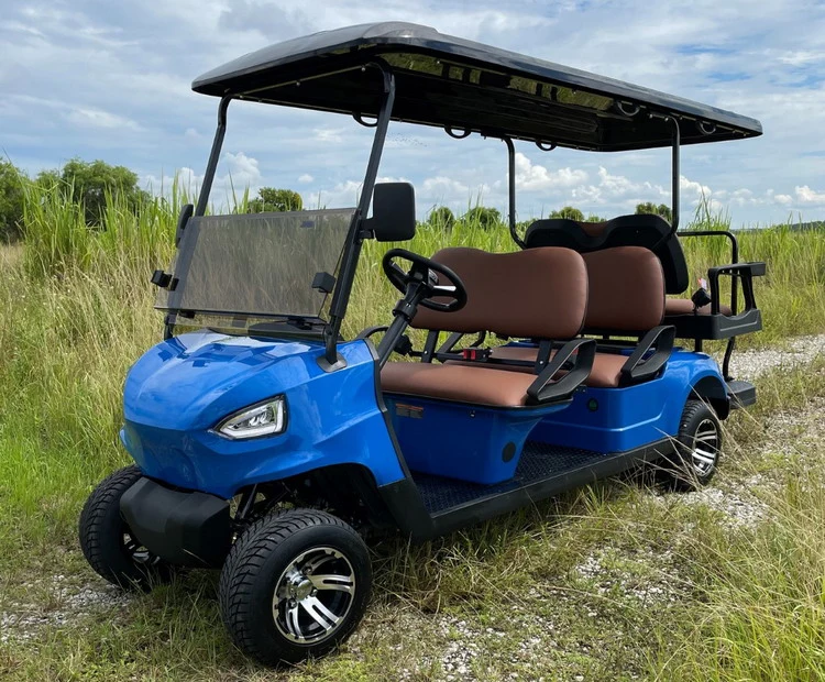 2023 Popular Side By Side 5KW Electric 4 Seat Golf Cart