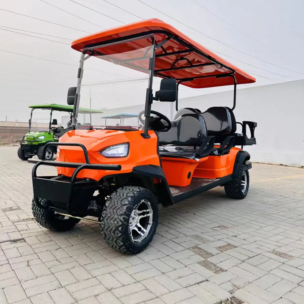 Electric Hunting Golf Cart 72V 4X4 with Lifted Lithium Ion Golf Cart