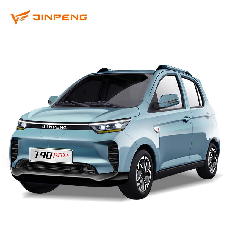 Jinpeng 2021 4 Seats Adults Electric Van Utility Vehicle with Low Speed Smart Mini Compact SUV