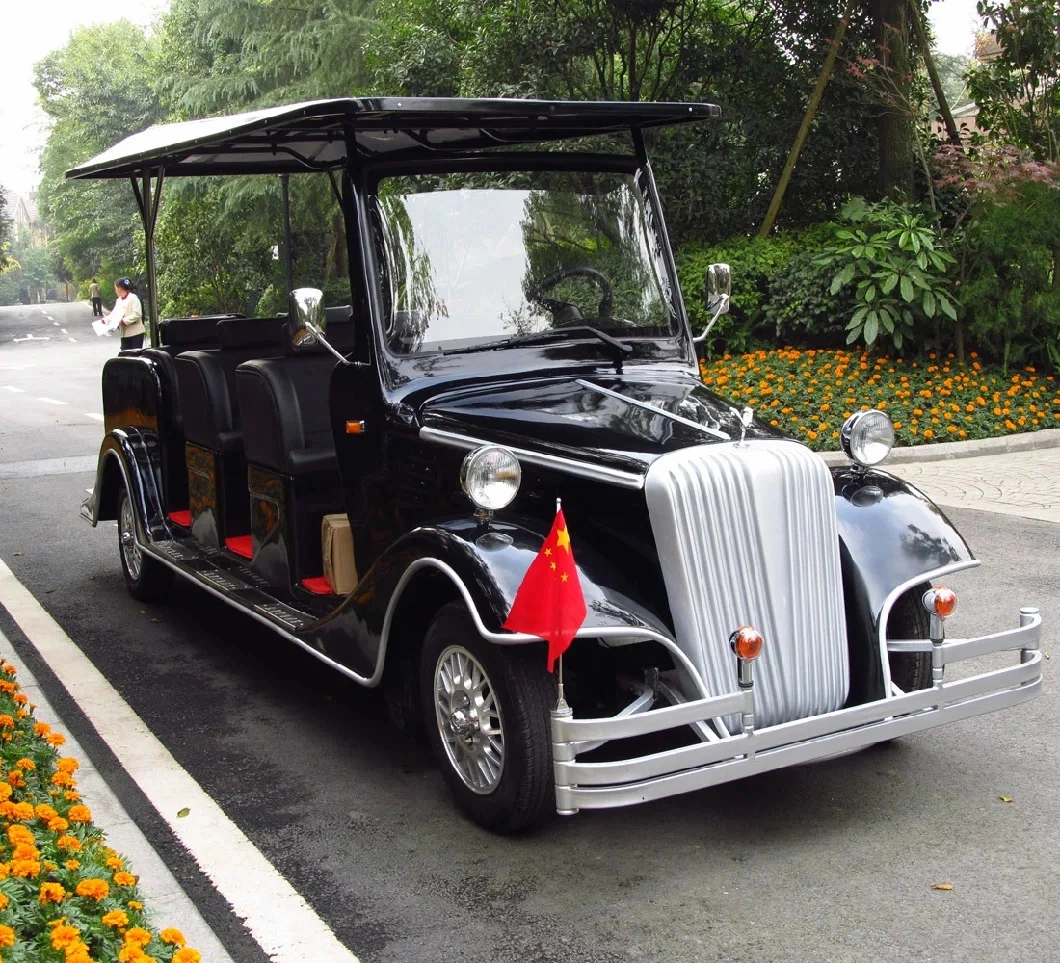 Sightseeing Vintage Street Legal Classic 8 Seater Electric Car for Sale