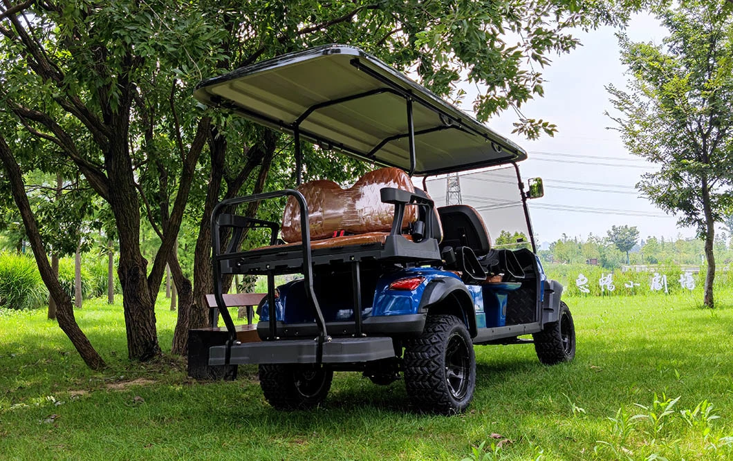 New 6 Seater Electric Lifted 4WD Hunting Golf Cart Lithium