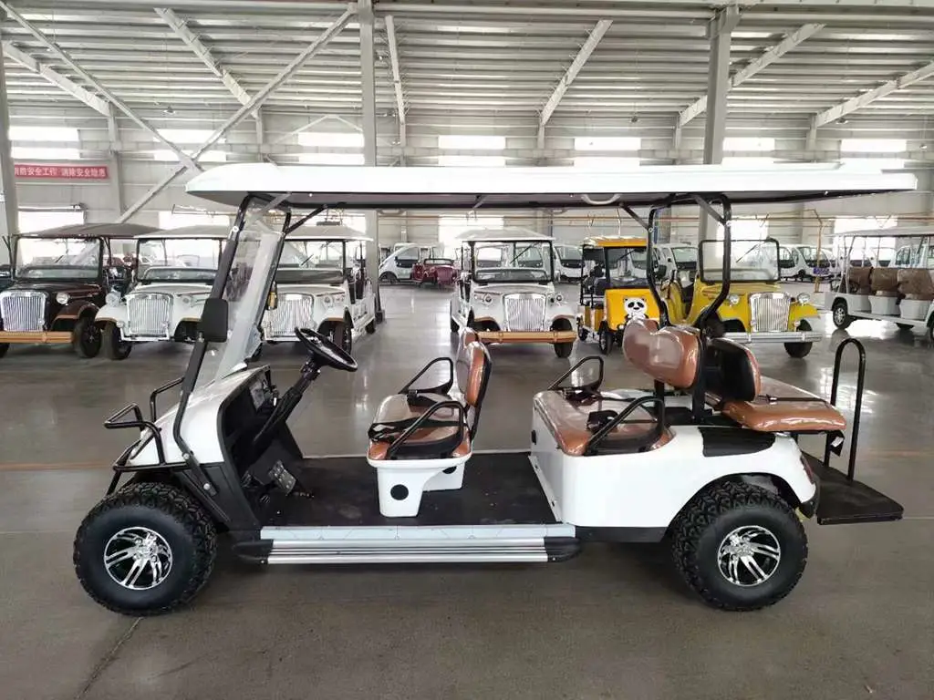 Wholesale Golf Cart Electric Utility Vehicle Golf Cart Lithium Battery Luxury 6 Seater Golf Cart