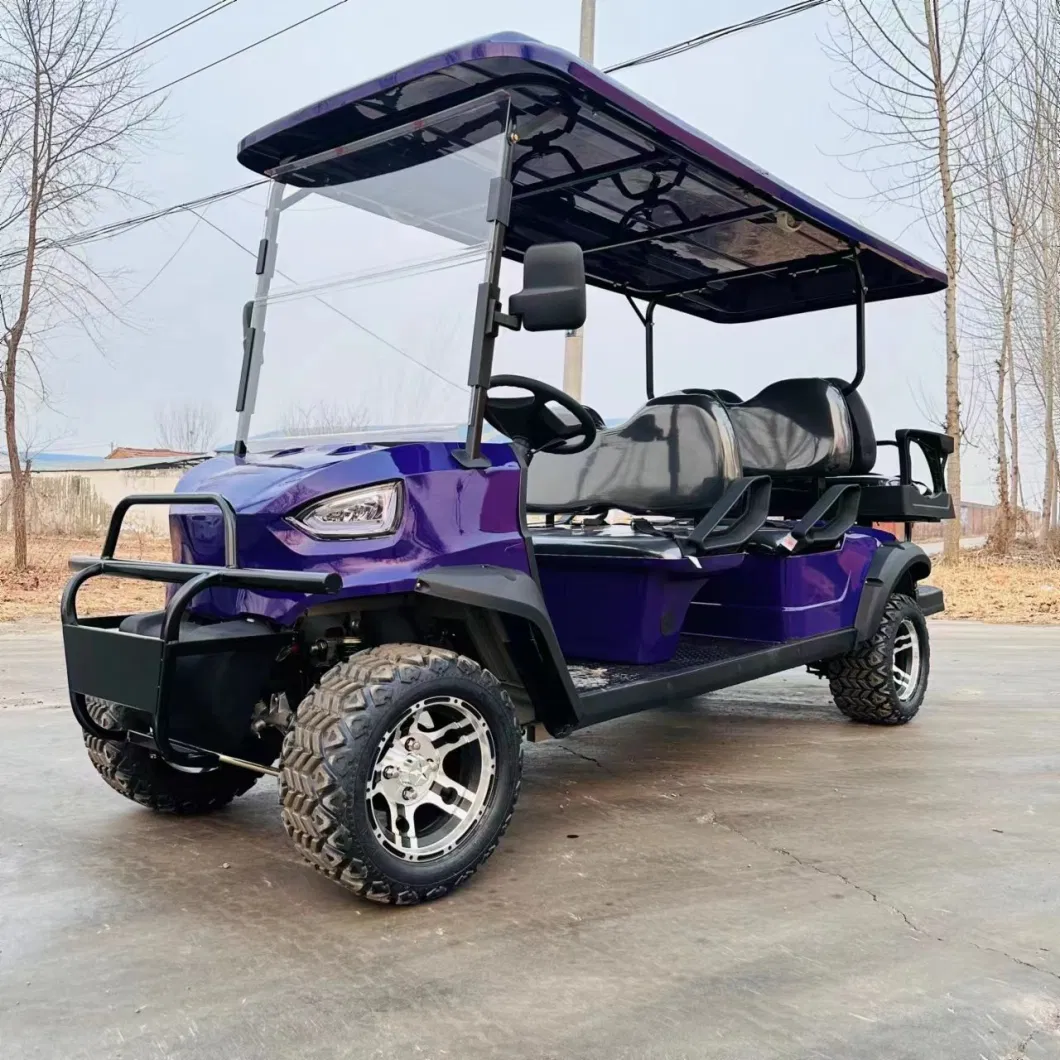 Road Legal off-Road 4 Seats 2+2 Gasoline Golf Cart