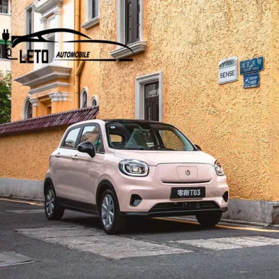 Motor de salto T03 4 asientos bajo precio del vehículo eléctrico fabricado en China 41kwh 403km Mini Coche eléctrico