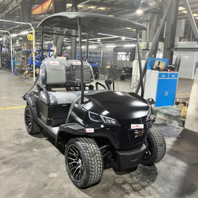 Mini Caza Golf Cart eléctrico levantado Cart de Golf fuera de la carretera Con neumáticos todoterreno