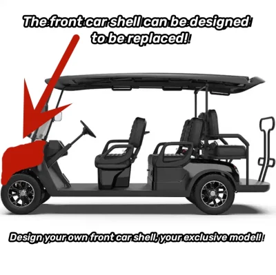 Carrito de Golf Personaliza tu propio carrito de la capucha delantera, solo para el distribuidor