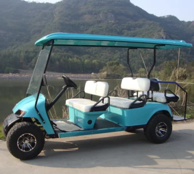 4 asientos Calle Legal Eagle Star48V Golf Cart Excar Golf Carro
