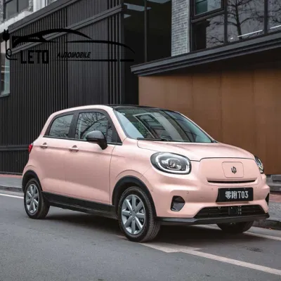 Motor de salto T03 4 asientos bajo precio del vehículo eléctrico fabricado en China 41kwh 403km Mini Coche eléctrico