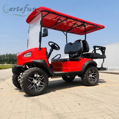 80-100km Mini Golf eléctrico Carro 6 Seater Street icono legal Coche eléctrico de golf