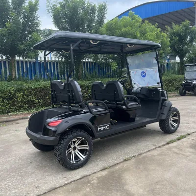 Best Utility 4 Soft seater 2 fila autobús turístico de lujo Precio de buggy fresco clásico con carrito de golf grande del espacio de almacenamiento