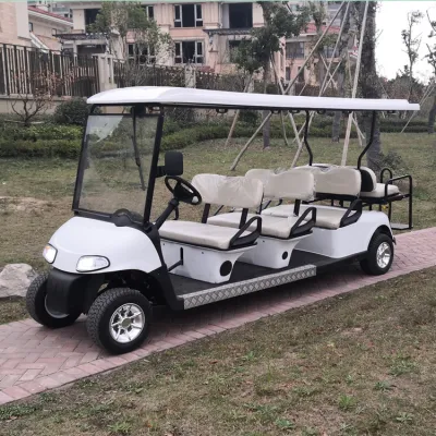 6 asientos Familia carretera usada Legal moderno eléctrico Golf Cart