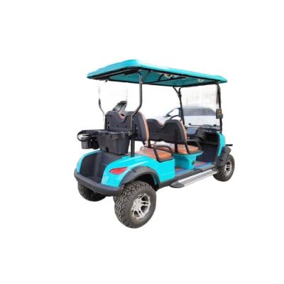 48V 4 rueda 4+2 asientos eléctricos Golf Carts Nuevo Chino Travel Electric 6 personas Golf Cart