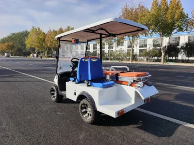 Golf médico coche cama médica batería eléctrica operado ambulance Golf Carros