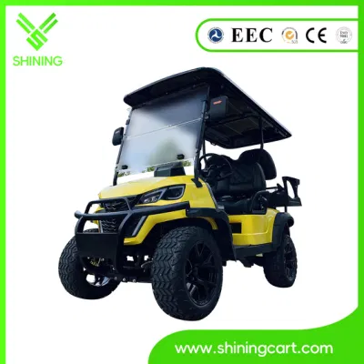 Brillante mayorista chino 4 asientos eléctrico carrito de golf con bajo Precio