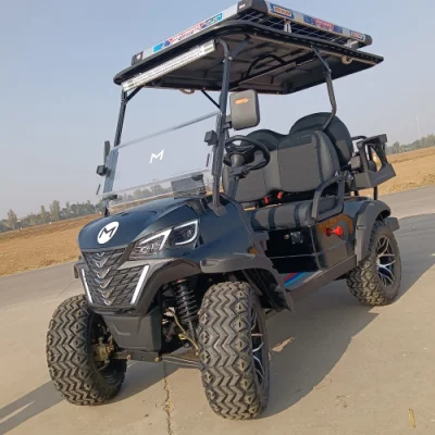 Nueva edición Deluxe 60V 72V+2 4 asientos MD2 Electric levantada Carrito de Golf evolución Caza Buggy Golf Carts
