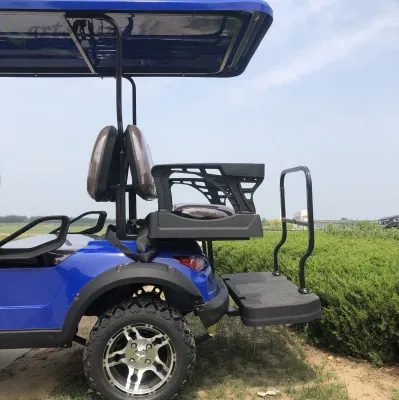 Soft seater 2 Row Modified Luxury Buggy Bus Electric Golf Carro
