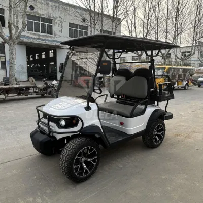 Ulela Golf Trolley proveedores de la unidad trasera eléctrica de litio Golf Cart 72V China 4 asientos seis personas carrito de golf