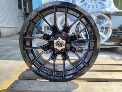 Inicio Carrito de golf de 14 pulgadas LLANTA ALUMINIO Whee para icono-EV Bintelli Lvtong