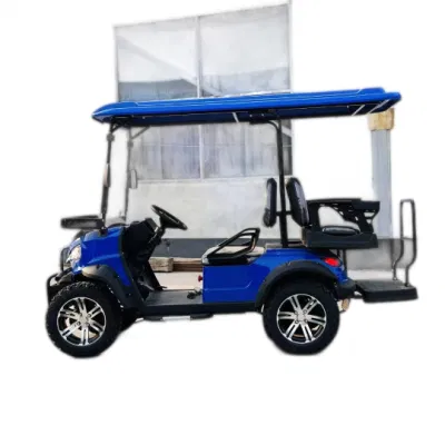 Chino personalizado barato 48V icono 4X4 evolución Eléctrica Golfs Carts Eléctrico 6 asientos 4seater Calle Legal para la Venta