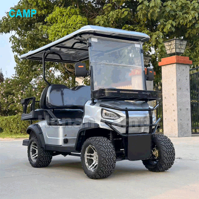 Campo 4 asientos de Golf eléctrico carros fuera de carretera Golf Buggy Con batería de litio