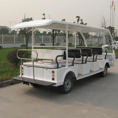 Hot Vender Calle Legal batería de litio eléctrico Golf Cart/China 14 Autobús turístico Seater