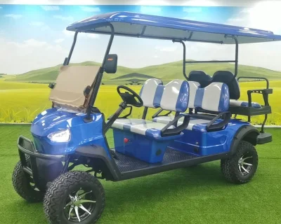 6 personas Mini fuera de carretera vehículo utilitario Convertible carrito de golf Electricidad para la venta