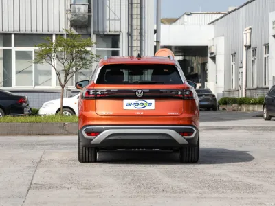 Eléctrico coche eléctrico de lujo Volkswagen VW Crozz ID6 Pro con EV de naranja 0km de coche