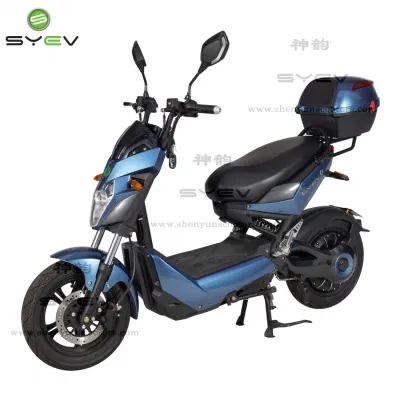 Fábrica Syev masa producida 60V 1200W de alto rendimiento de metal la mejor motocicleta eléctrica de la Juventud