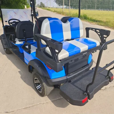 Batería de litio mejor vendedor Golf Buggy 2+2+2 Seater Forge Golf Carro