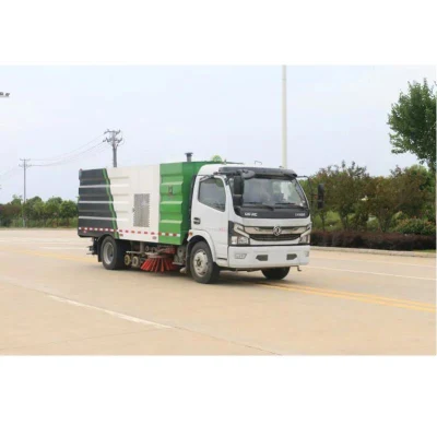 China KLF vehículo de limpieza Fabricante eléctrico Wash Sweep Truck con CCC