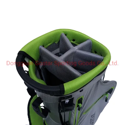 Classic de golf bolsa impermeable de stand con divisor de 5 vías