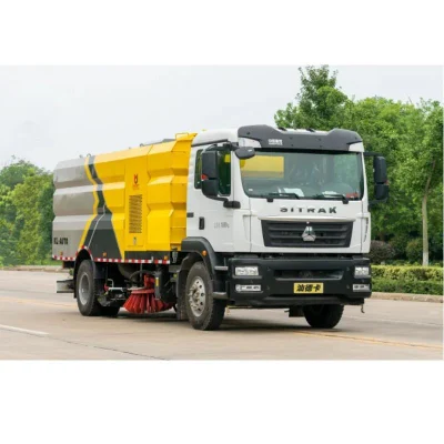 China KLF vehículo de limpieza Fabricante eléctrico Wash Sweep Truck con CCC
