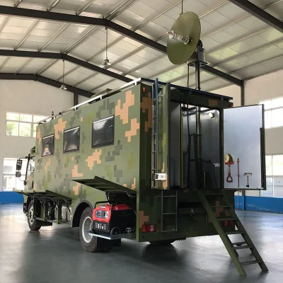 Sinotruk HOWO 4X4 off-road de salvaguardia especial de emergencia de la utilidad de vehículo