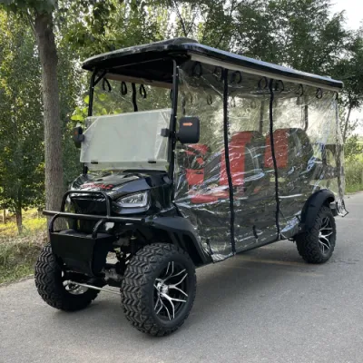 Moda moderna 2022 Diseño nuevo Wh2020K-2-B fábrica 2 asientos Recorrido turístico Bus Club Cart Golf eléctrico Buggy Caza Cart con