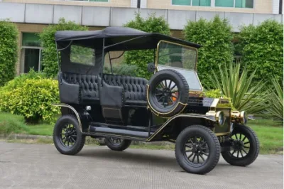 Luxury Design 6 plazas cuatro ruedas Modelo T Hummer coche Carrito de Golf