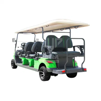 Ulela 4 Seater Golf Cart Dealer 80-100km Mileage Golf de resistencia Carrito asientos de lujo China 8 asientos Golf Club Cart