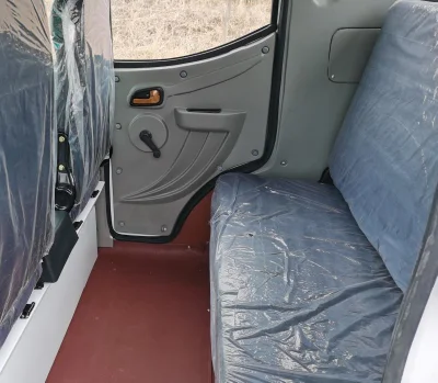 Alimentación directamente de fábrica listo para el envío del vehículo eléctrico coche eléctrico con la policía de la luz de alarma
