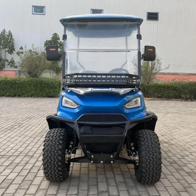 Banpo estacionamiento automático 2+2 asientos Paneles solares off Road Electric Carrito de Golf