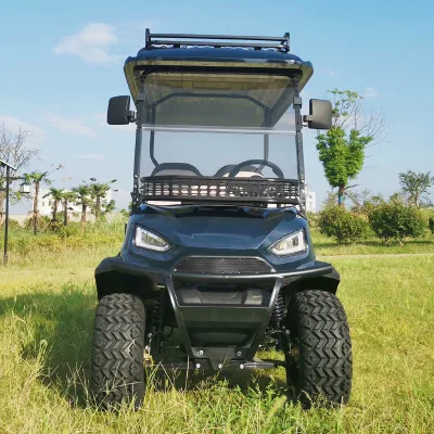 72V Batería de litio operado CE aprobada el 4 de carros de golf eléctrico rápido de pasajeros