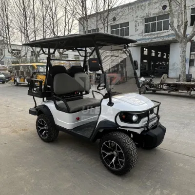 Ulela Nuevo Golf Cart Dealers rueda trasera de Golf Red Carritos China 4 asientos Road Ready Golf Cart