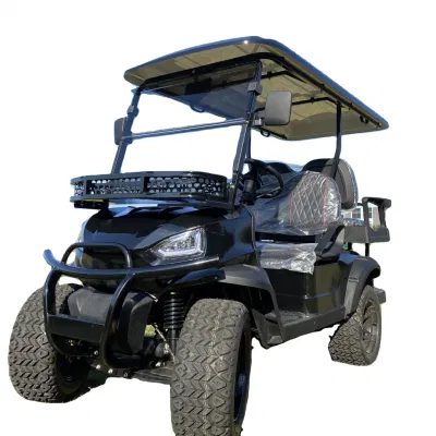 Campo de Golf eléctrico Club Rover Vista de caza de autobuses vehículo especial Carro de Golf Pioneer off-Road con sistema de autoprotección de 2-8 asientos