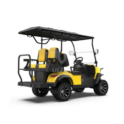Ulela Golf Cart Fabricantes 30% Max Driving Slope Grey Golf Cart China 4 seater All Terrain Electric Golf Cart