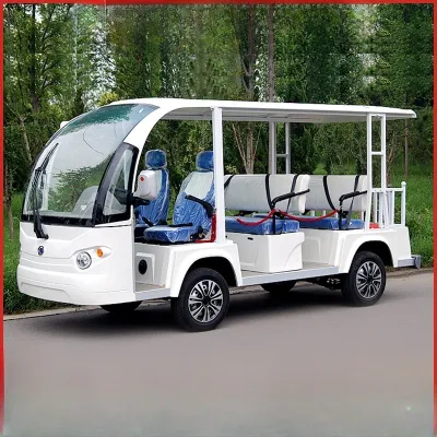 Coach Bus Wholesale High Performance Luxury Shuttle Bus 8 Seater Electric Tourist Vehicle