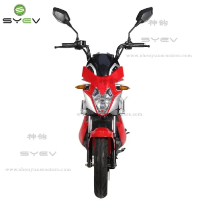 La parte superior Venta Elegante 50KM/H de alta velocidad y de acero de alto rendimiento motocicleta eléctrica de la Juventud